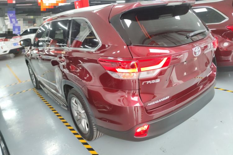 Used Toyota Highlander 2018 2.0T Four-Wheel Drive Luxury Version 7 Seats China VI Standard
