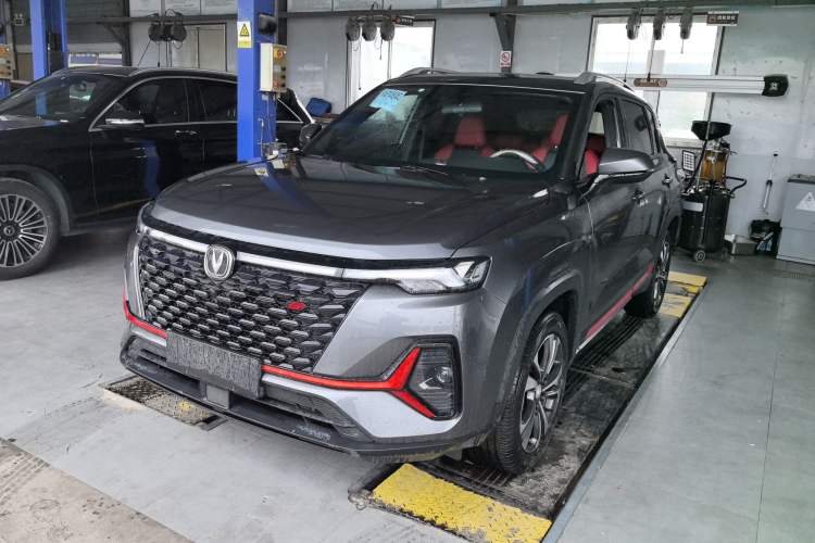 Used Changan CS35PLUS 2021 Revised Version Blue Whale NE 1.4T DCT Luxury Edition