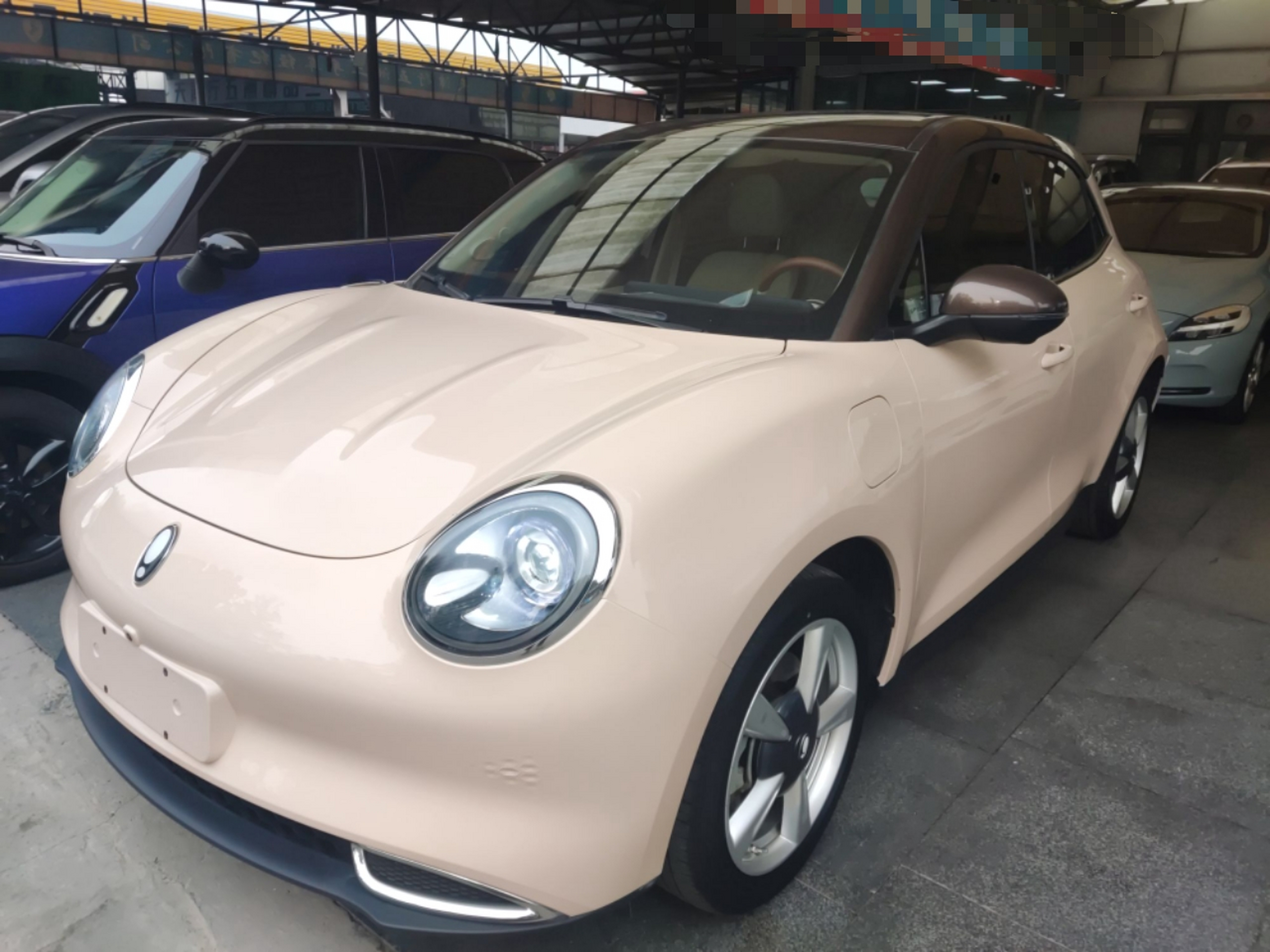 تحت مقدمة السيارة