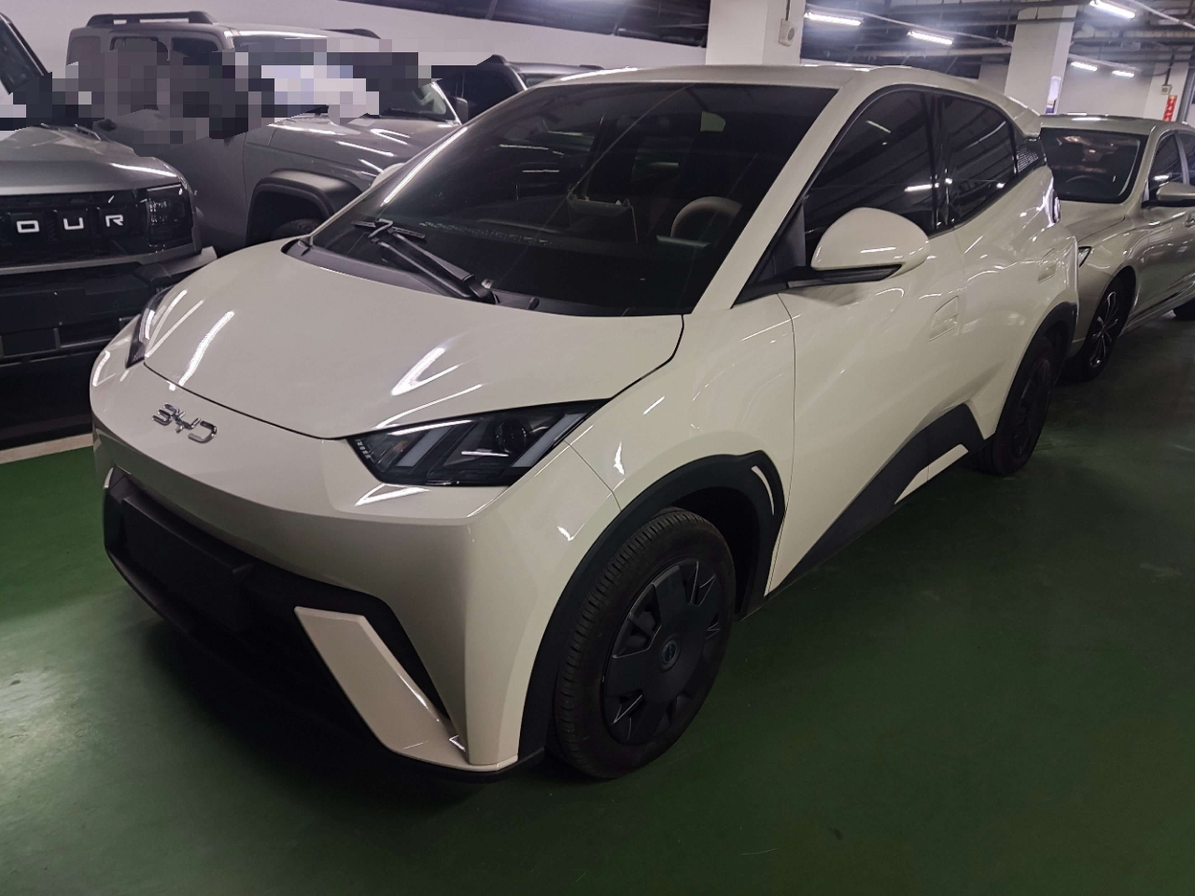 تحت مقدمة السيارة