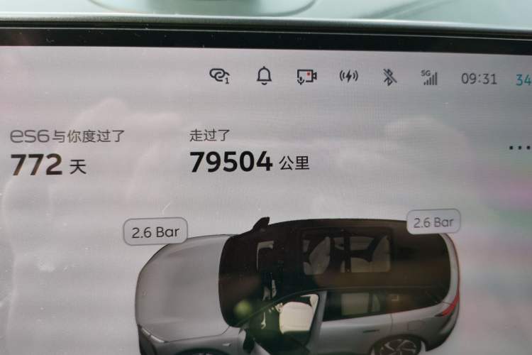 Used Nio ES6 2023 75 kWh
