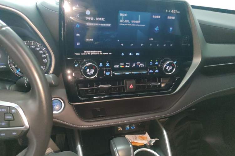 Used Toyota Highlander 2022 Dual-Engine 2.5L Four-Wheel Drive Prestige Version 7 Seats