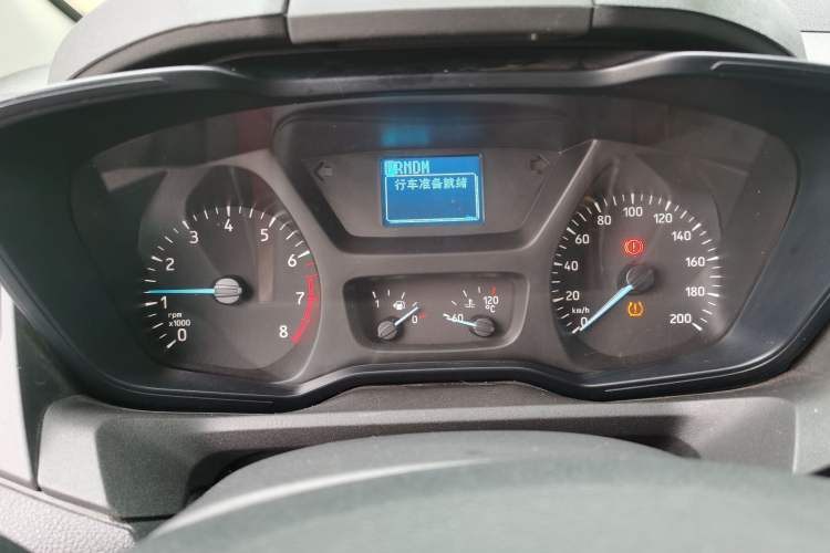 Used Ford Transit 2019 2.0T Gasoline Automatic Multi-Function Commercial Vehicle Short Wheelbase Low Roof 6-Seater China VI Standard