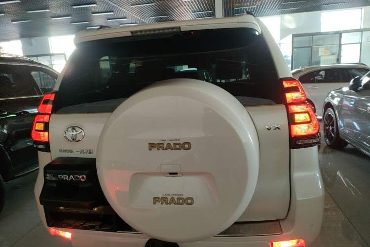 Used Toyota Prado 2018 3.5L Automatic VX NAVI with Rear-Mounted Spare Tire

