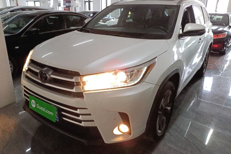Used Toyota Highlander 2018 2.0T Four-Wheel Drive Luxury Version 7 Seats China VI Standard