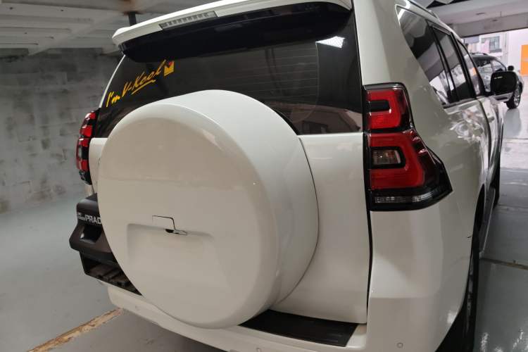 Used Toyota Prado 2018 3.5L Automatic TX-L with Rear-Mounted Spare Tire
