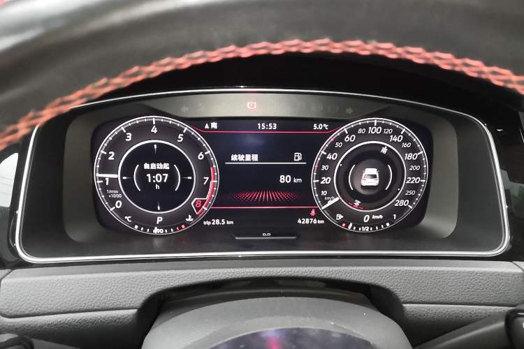 Used Volkswagen Golf 2019 280TSI DSG Luxury Version China V Standard
