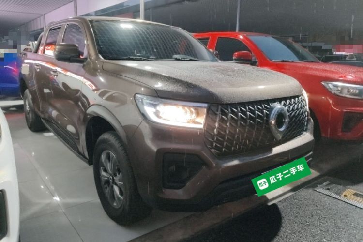 Used Great Wall Poer 2023 2.0T Commercial Version Automatic Diesel 4x4 Elite Long-Box GW4D20M
