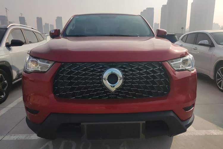 Used Great Wall Poer 2021 2.0T Commercial Version Automatic Diesel 4x4 Elite Long-Box GW4D20M
