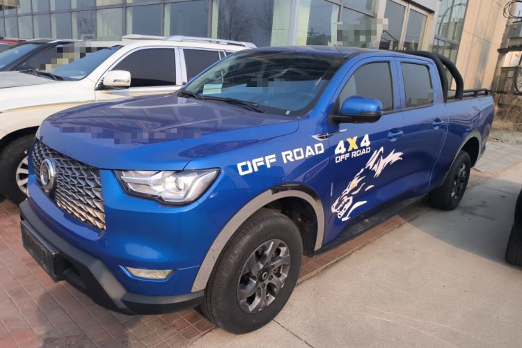 Used Great Wall Poer 2021 2.0T Commercial Version Automatic Diesel 4x4 Elite Long-Box GW4D20M
