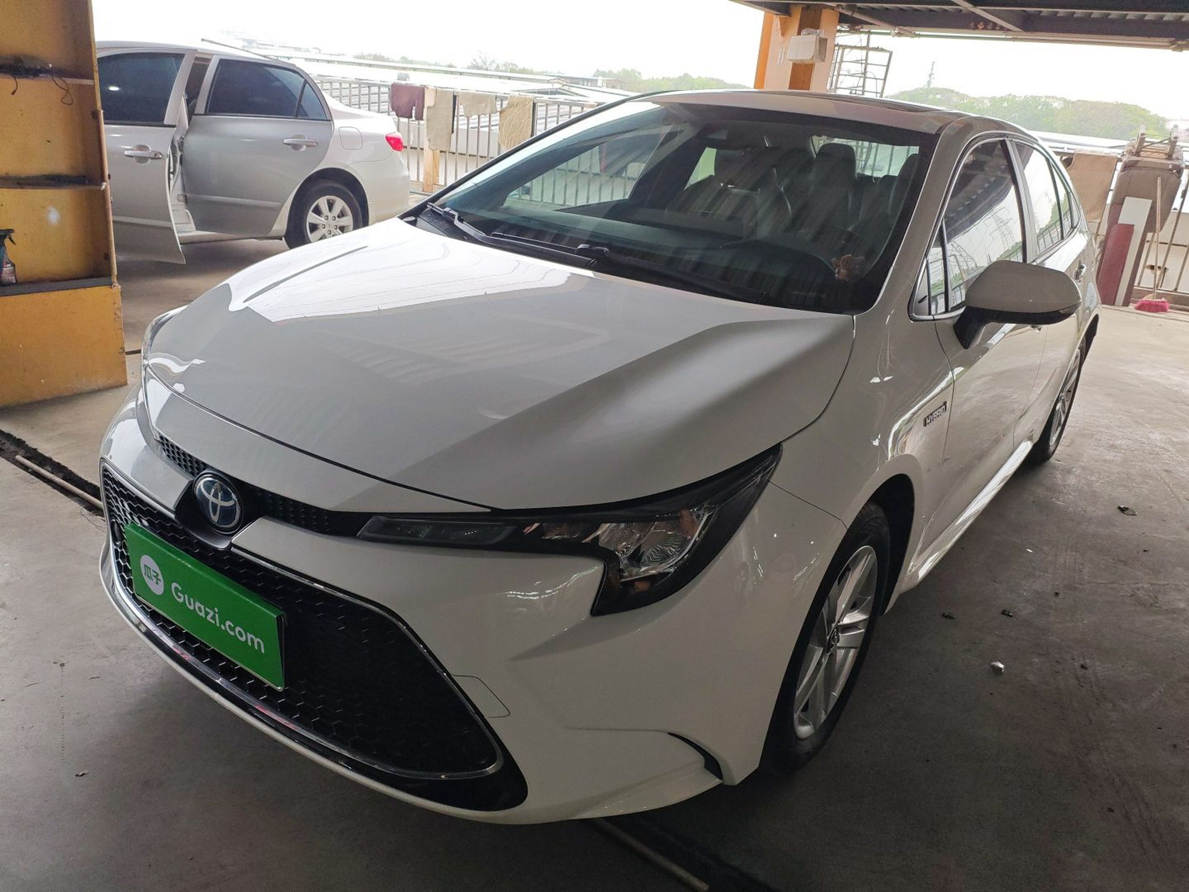 تحت مقدمة السيارة