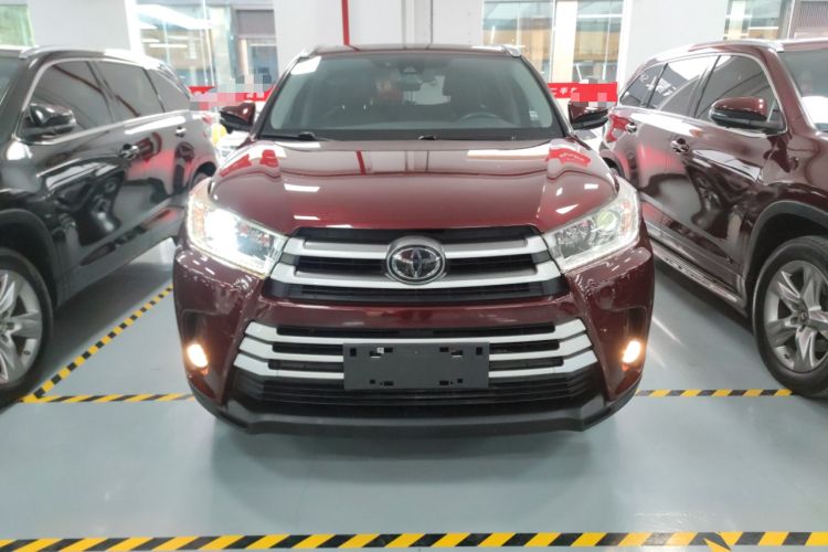 Used Toyota Highlander 2018 2.0T Four-Wheel Drive Luxury Edition 7 Seats China V Emission Standard
