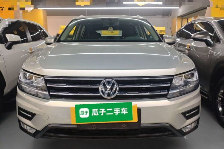 Used Volkswagen Tiguan L 2019 Updated Version 330TSI Automatic Two-Wheel Drive Panoramic Comfort Edition China VI Standard