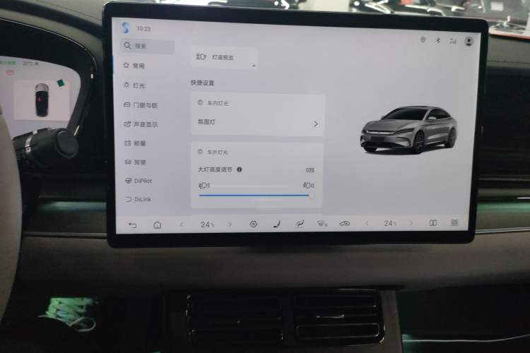 Used BYD Han 2025 EV Intelligent Driving Edition 701KM LiDAR Flagship Model