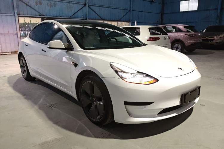 Used Tesla Model 3 2021 Standard Range Rear-Drive Upgraded Version
