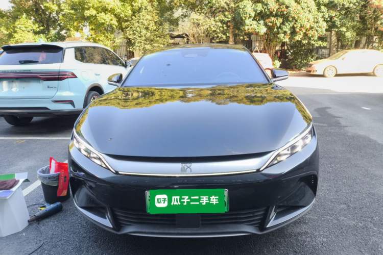 Used BYD Han 2024 EV Glory Edition 610 km All-Wheel Drive "Tian Shen Zhi Jia" Intelligent Driving Model
