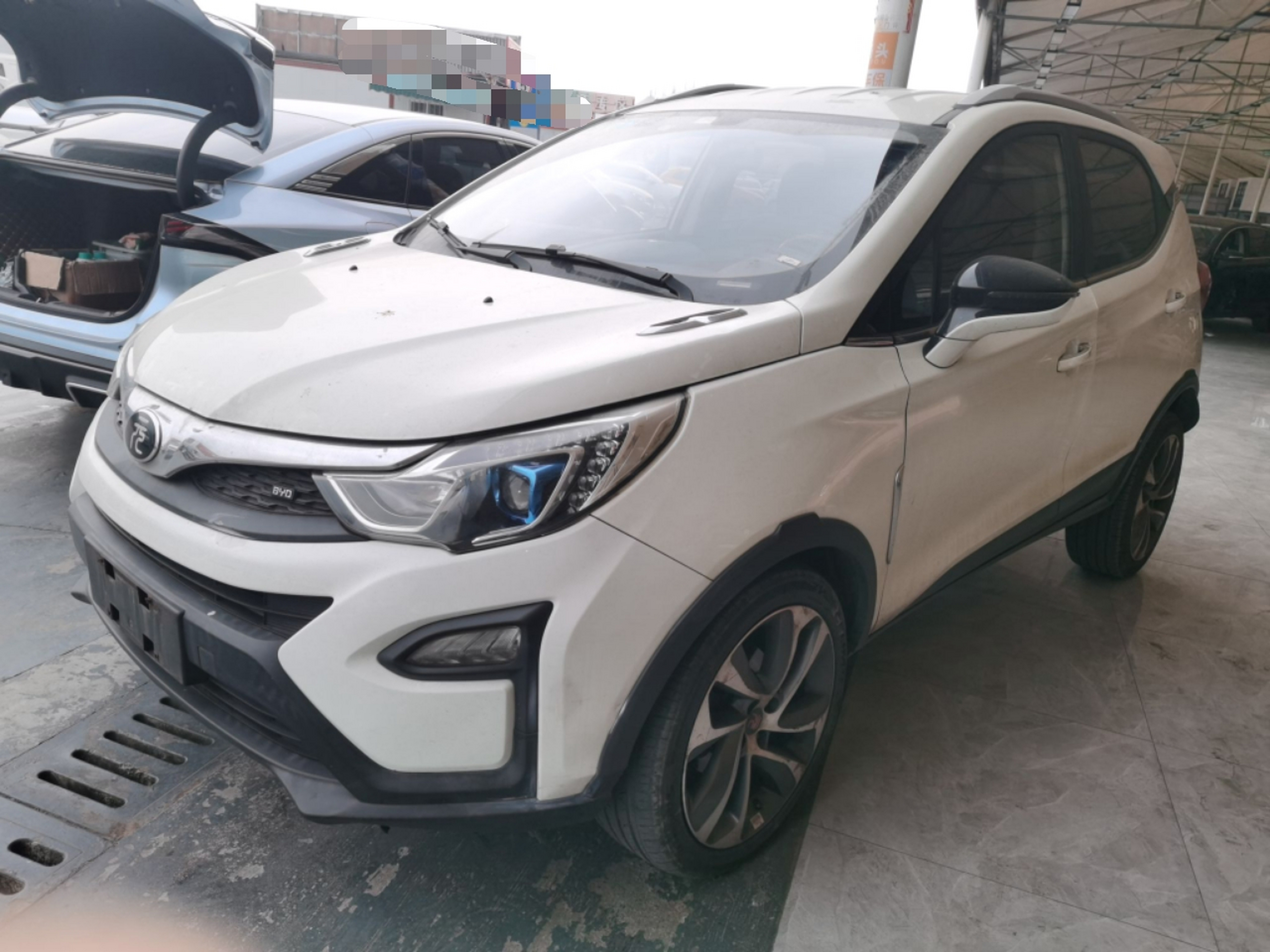 تحت مقدمة السيارة