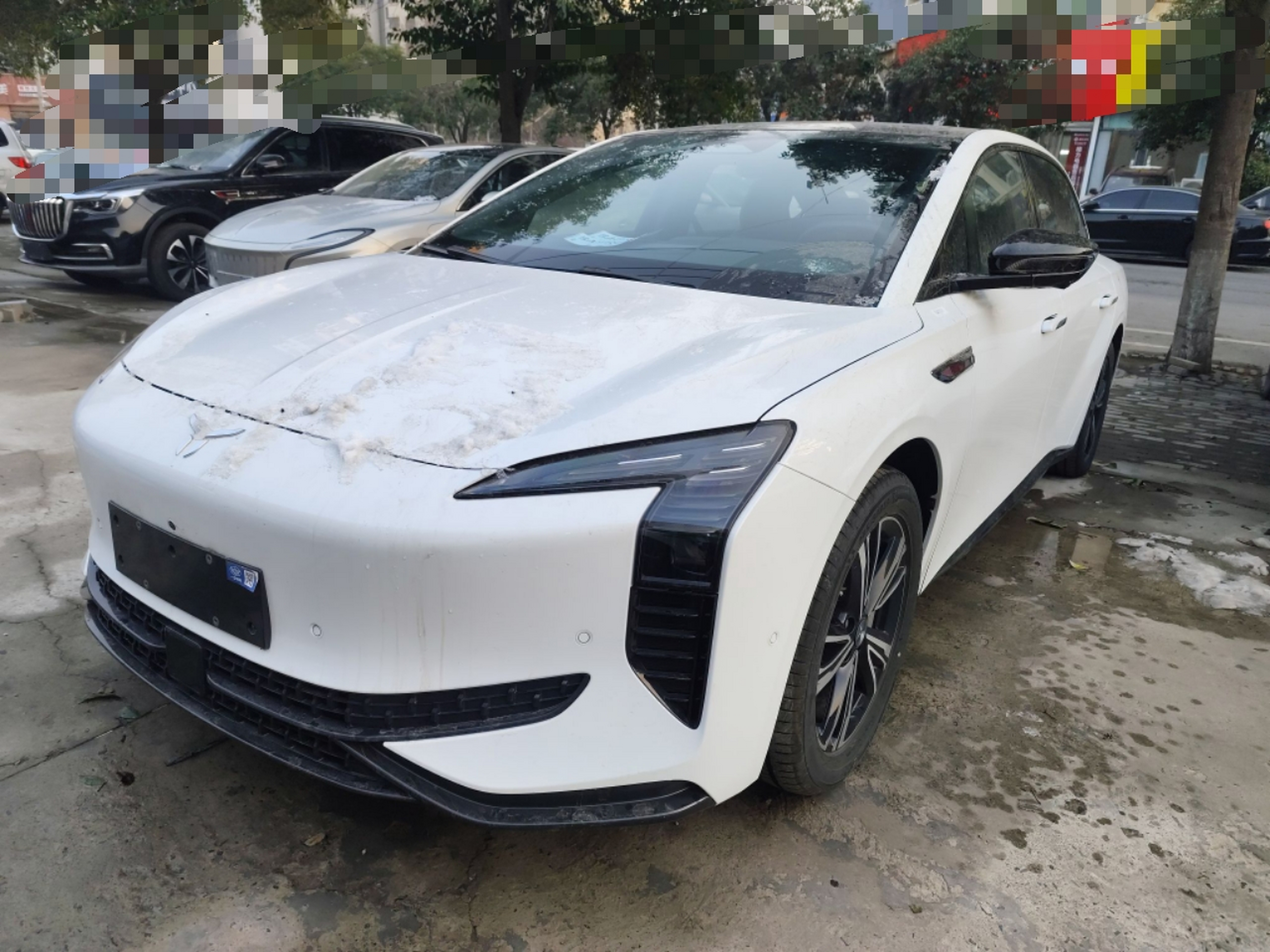 تحت مقدمة السيارة