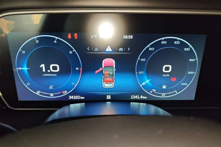 Used Hongqi HS5 2022 Facelifted Version 2.0T Smart Connect Flagship All-Wheel-Drive Edition