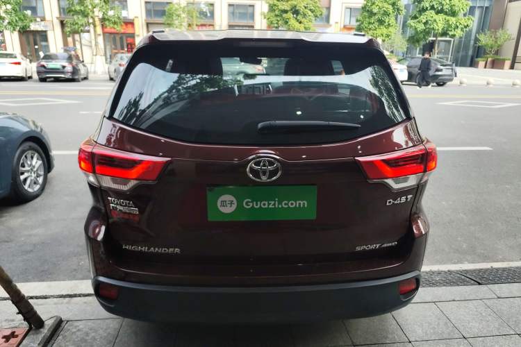 Used Toyota Highlander 2018 2.0T Four-Wheel Drive Luxury Edition 7 Seats China V Emission Standard
