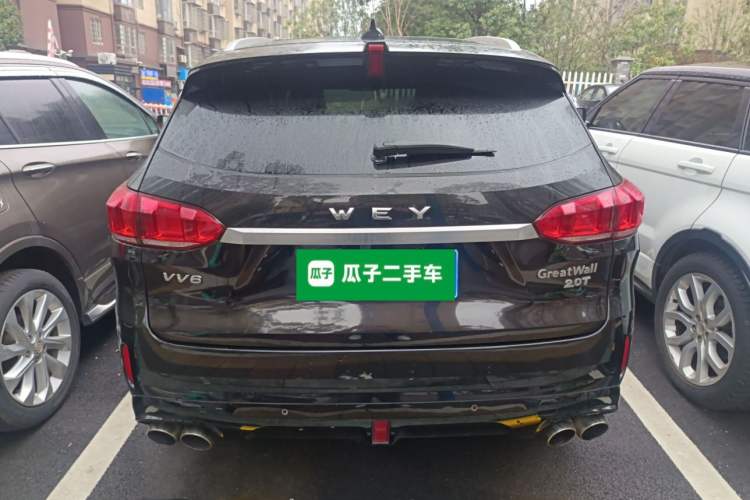 Used Wey VV6 2018 2.0T Two-Wheel Drive Flagship Version China V Standard