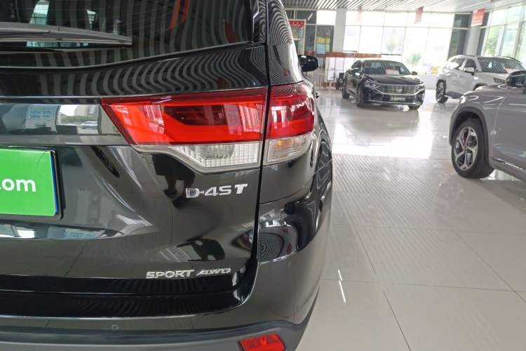 Used Toyota Highlander 2018 2.0T Four-Wheel Drive Luxury Version 7 Seats China VI Standard
