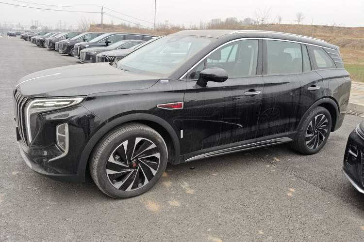 Used Hongqi HS7 PHEV 2024 2.0T PHEV Four-Wheel Drive Flagship Edition 7 Seats