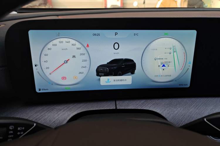 Used Chery Tiggo 9 2025 2.0T Dual-Clutch Two-Wheel Drive Black Samurai Edition 5 Seats