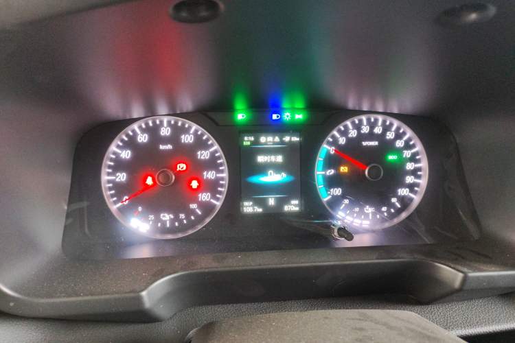 Used Foton Intelligent Blue Elf E7 2024 All-Electric Van Flat Roof 2 Seats CATL 46.36 kWh