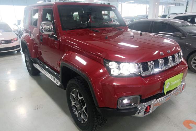 Used  BJ40 2018 PLUS 2.3T Automatic Four-Wheel Drive Flagship Version China V Emission Standard
