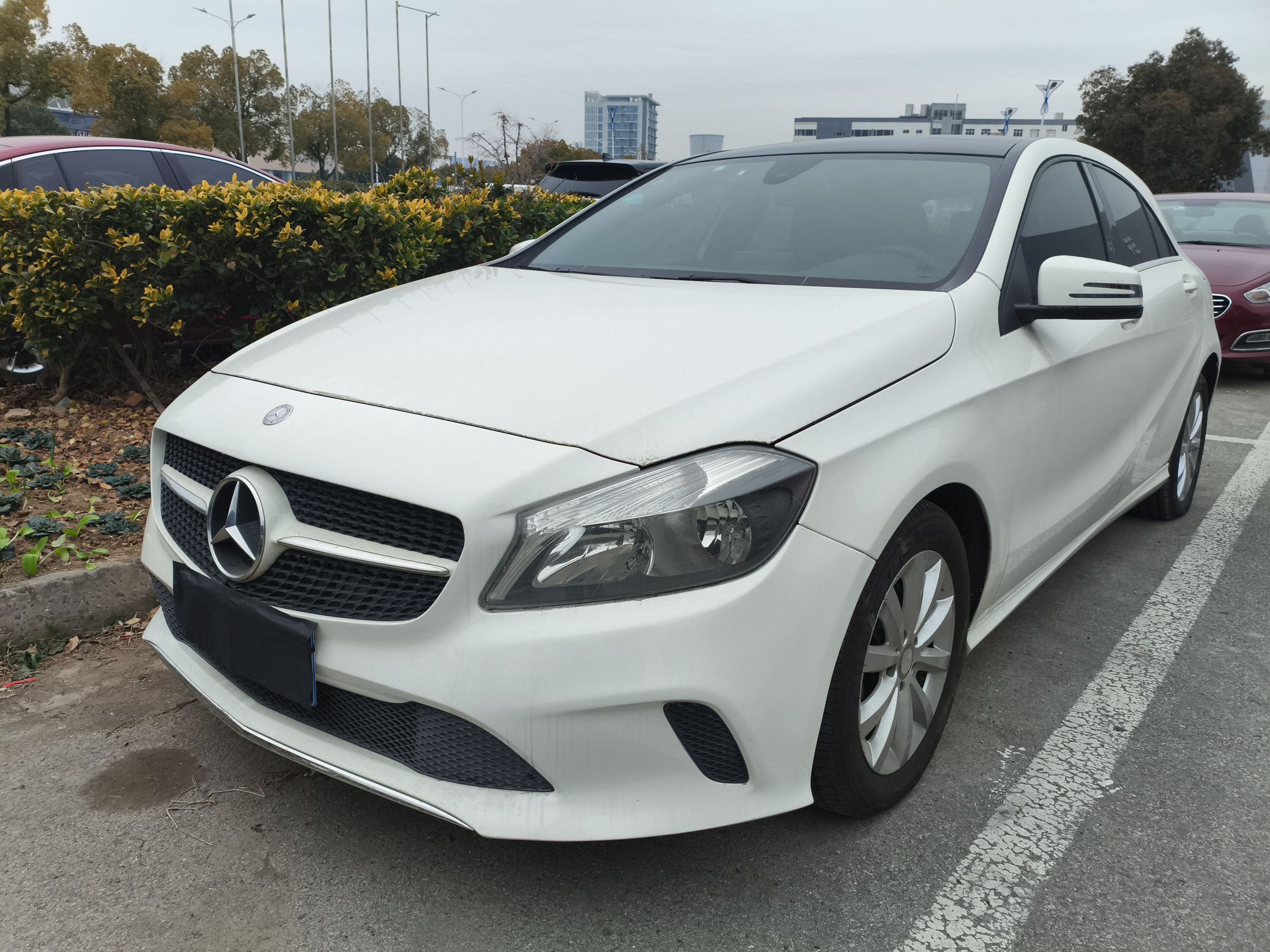 تحت مقدمة السيارة