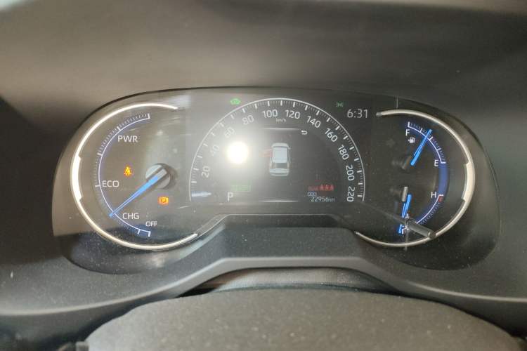 Used Toyota RAV4 2020 Dual-Engine 2.5L E-CVT Two-Wheel Drive Elite Edition
