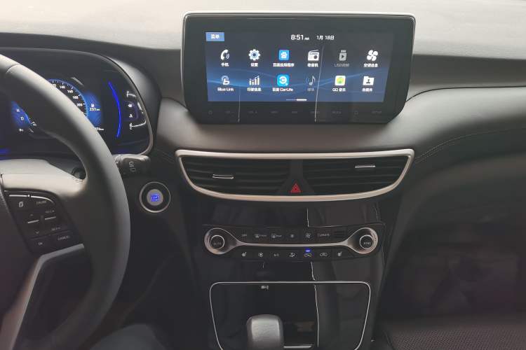 Used Hyundai Tucson 2019 280TGDi Dual-Clutch Two-Wheel Drive Smart Connect Version China VI