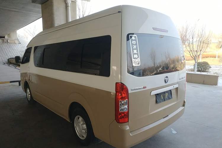 Used Foton Scenic G9 2021 2.4L Gasoline Commercial Version Long Wheelbase High Roof 9-Seater with Clear Window 4K22D4M