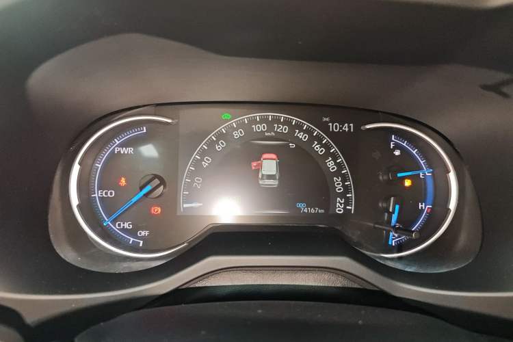 Used Toyota RAV4 2020 Dual-Engine 2.5L E-CVT Four-Wheel Drive Elite Edition
