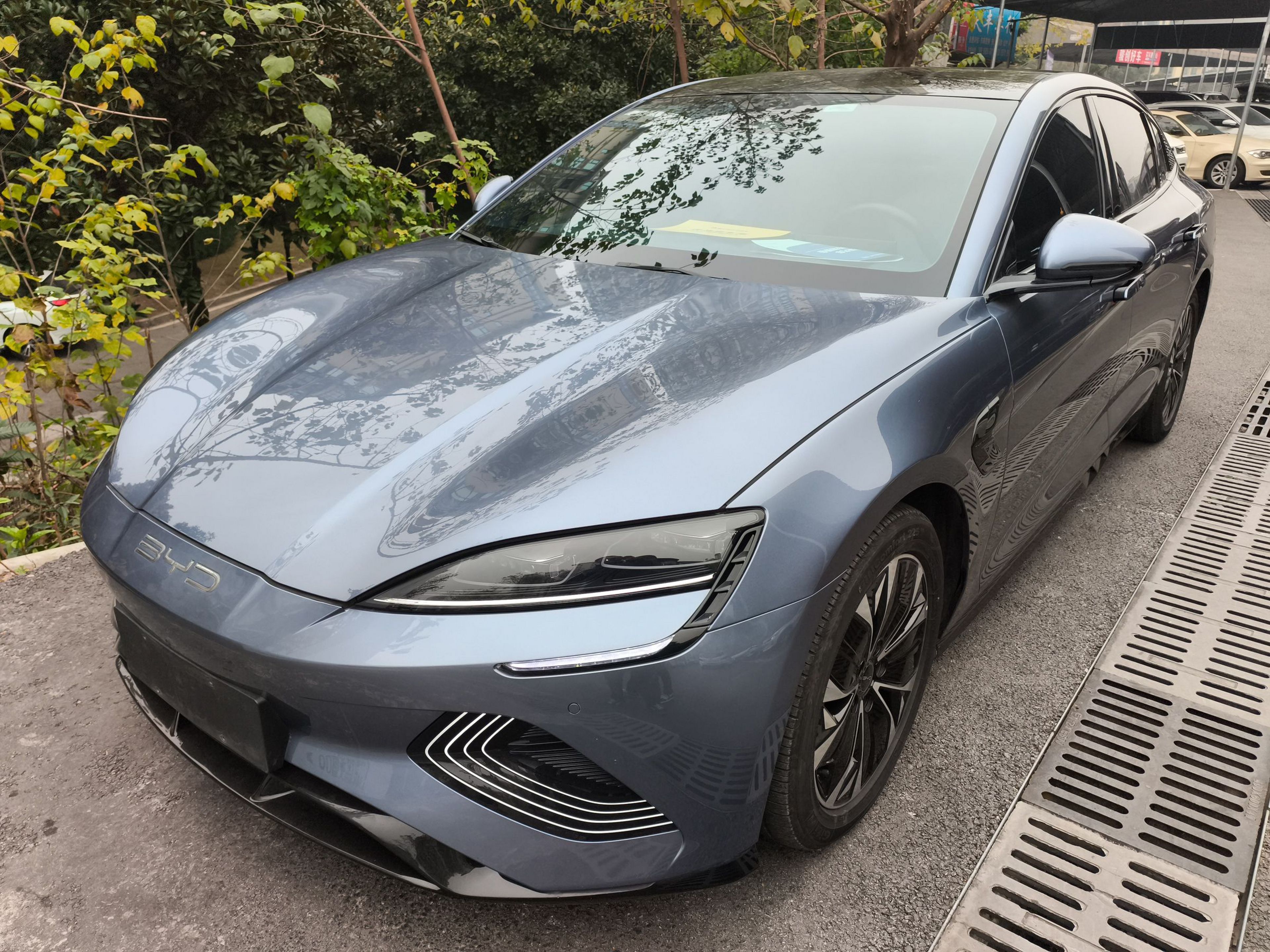 تحت مقدمة السيارة