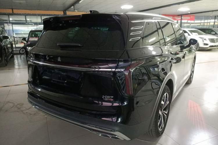 Used Hongqi HS7 2023 2.0T Automatic Two-Wheel Drive Flagship Edition Six Seats
