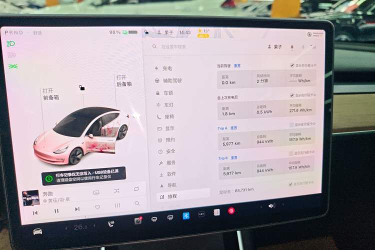 Used Tesla Model 3 2020 Standard Range Rear-Wheel Drive Upgraded Version