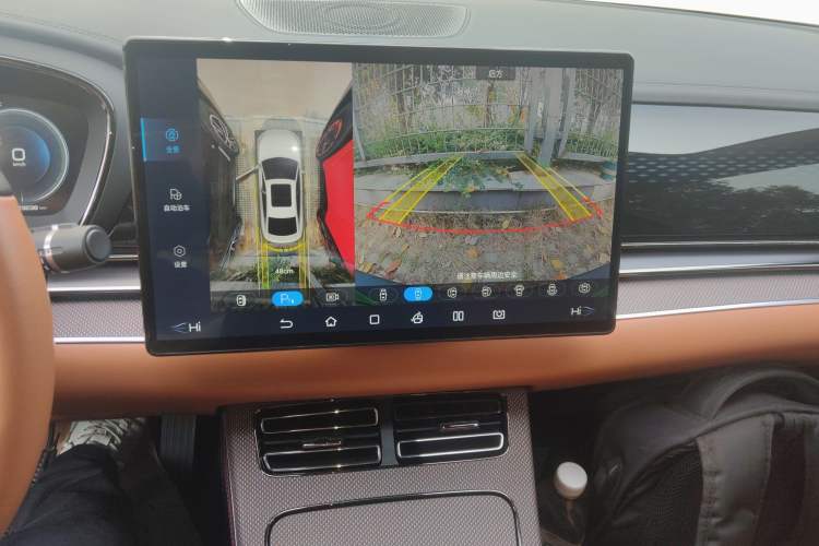 Used BYD Han 2022 DM-p 202km Four-Wheel Drive Flagship Model
