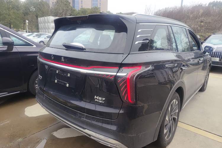Used Hongqi HS7 PHEV 2024 2.0T PHEV Four-Wheel Drive Flagship Edition 7 Seats