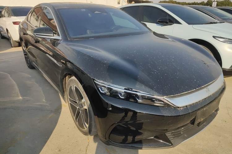 Used BYD Han 2023 EV Champion Edition 605KM Front-Drive Premium Model
