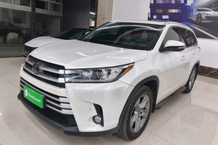 Used Toyota Highlander 2018 2.0T Four-Wheel Drive Luxury Edition 7 Seats China V Emission Standard