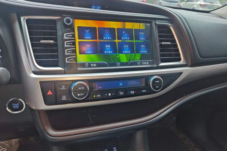 Used Toyota Highlander 2018 2.0T Four-Wheel Drive Luxury Version 7 Seats China VI Standard
