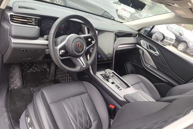 Used Hongqi HS7 PHEV 2024 2.0T PHEV Four-Wheel Drive Flagship Edition 7 Seats
