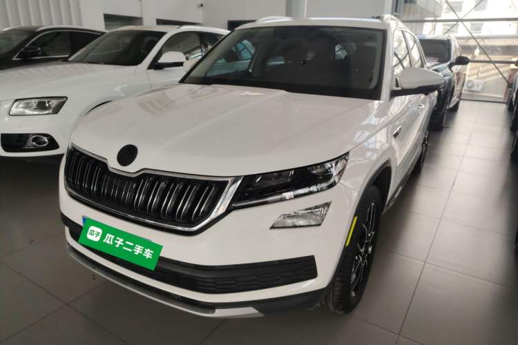 Used Skoda Kodiaq 2019 Facelifted TSI380 7-Seater All-Wheel-Drive Flagship Version China VI Standard