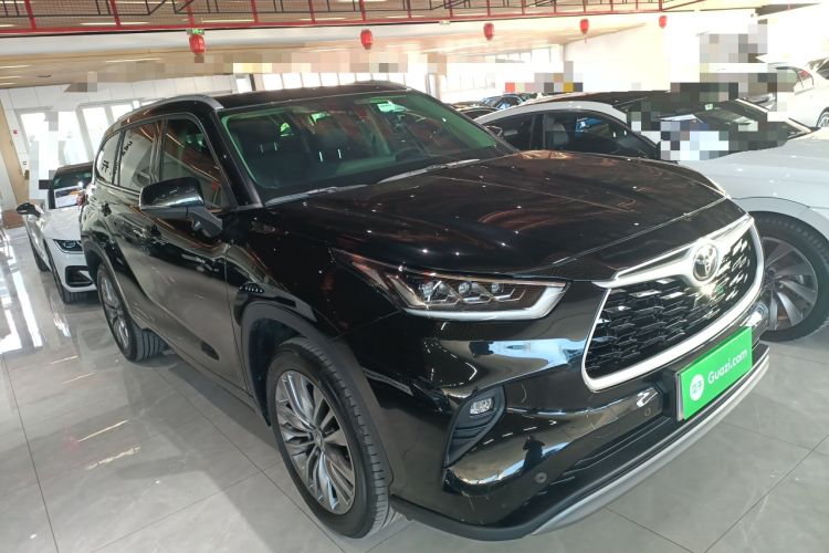 Used Toyota Highlander 2024 2.5L Smart Electric Hybrid Dual-Motor Two-Wheel-Drive Prestige Version 7 Seats
