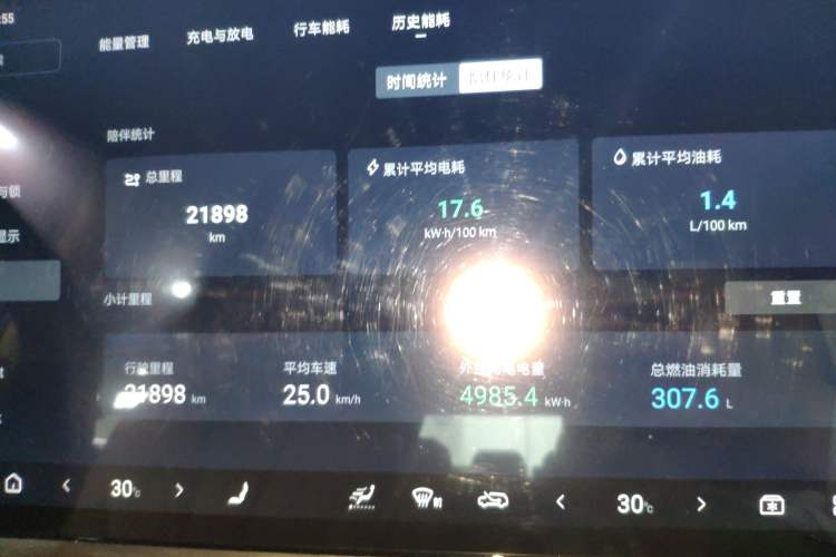 Used Denza D9 2025 DM-i Intelligent Drive 1020 Four-Wheel Drive Prestige Model
