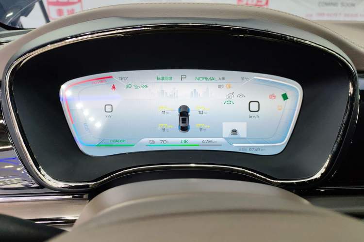 Used BYD Han 2022 EV Genesis Edition 715KM Front-Wheel-Drive Prestige Model
