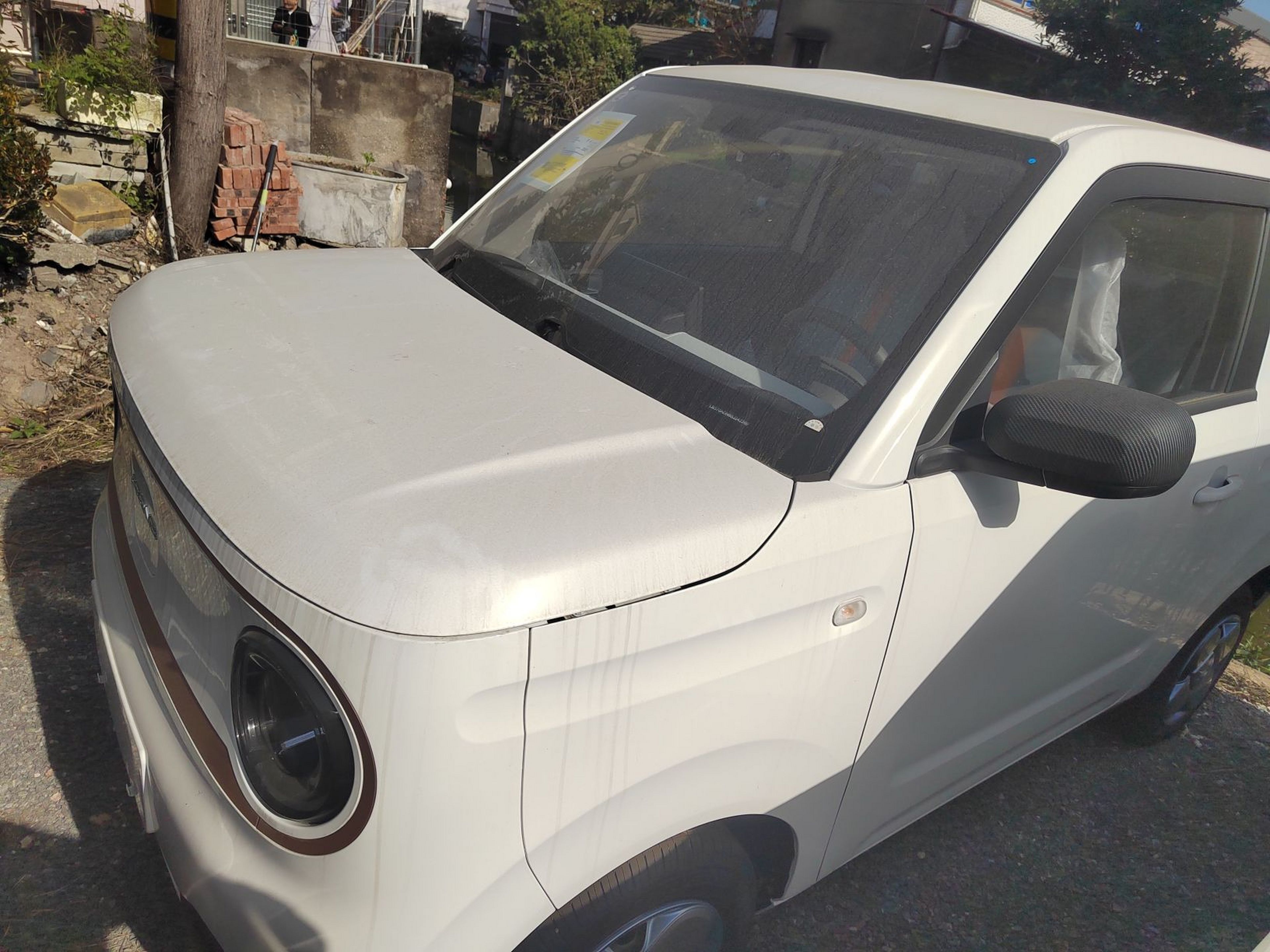 تحت مقدمة السيارة