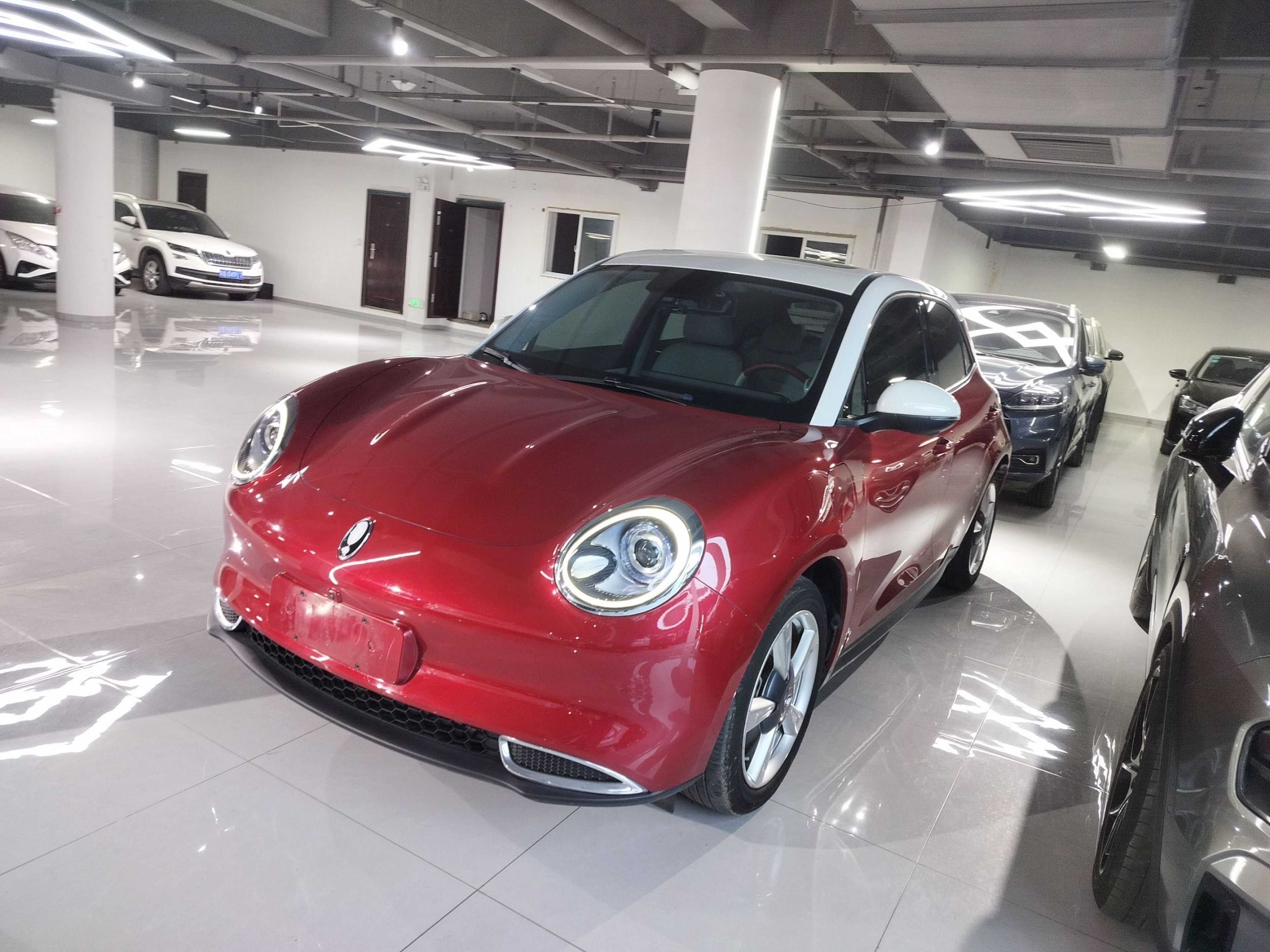 تحت مقدمة السيارة